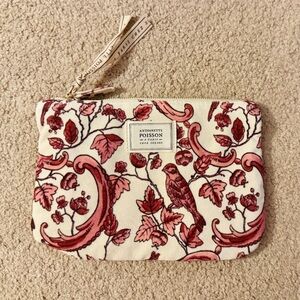 Sezane x Antoinette Poisson Collab Zippered Pouch (NEW)